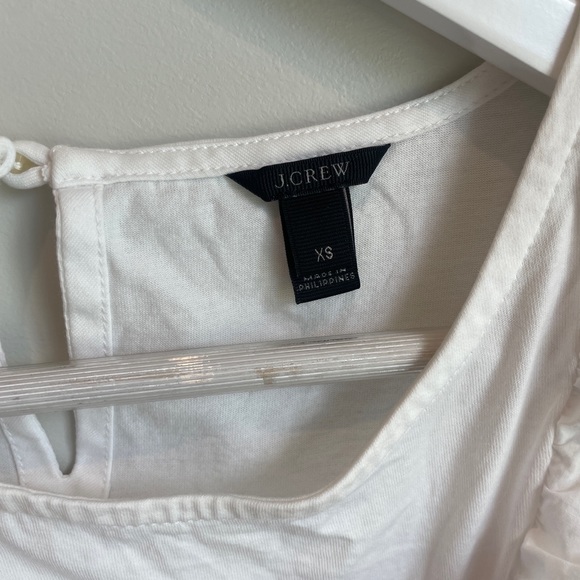 JCREW RUFFLW TOP HARDLY WORN - Picture 5 of 6